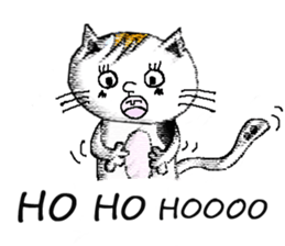 Hey Hey-cat sticker #6927510