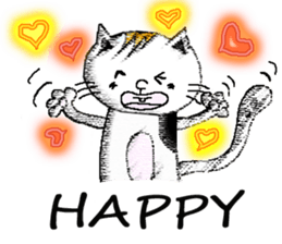 Hey Hey-cat sticker #6927511