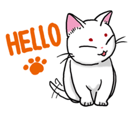 White Cat MARO sticker #6927832
