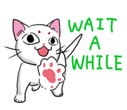 White Cat MARO sticker #6927849