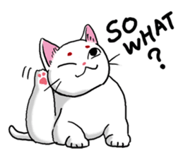 White Cat MARO sticker #6927853