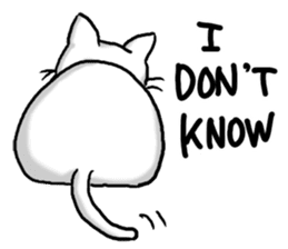 White Cat MARO sticker #6927854