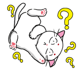 White Cat MARO sticker #6927864