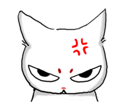 White Cat MARO sticker #6927870