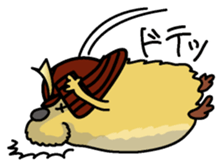 Sengoku Capybara sticker #6927886