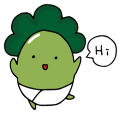 Cute Cauliflower sticker #6928072