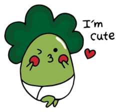 Cute Cauliflower sticker #6928076