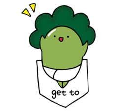Cute Cauliflower sticker #6928081