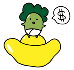 Cute Cauliflower sticker #6928088