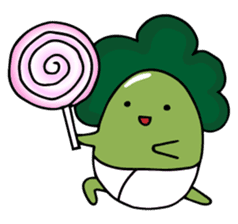 Cute Cauliflower sticker #6928094