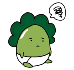 Cute Cauliflower sticker #6928096