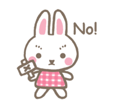 Pinky of rabbit  (English) sticker #6928596