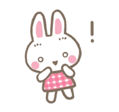 Pinky of rabbit  (English) sticker #6928597