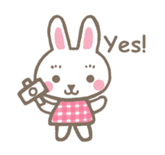 Pinky of rabbit  (English) sticker #6928599
