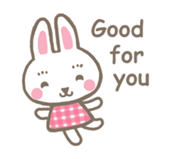 Pinky of rabbit  (English) sticker #6928600