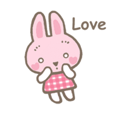 Pinky of rabbit  (English) sticker #6928606