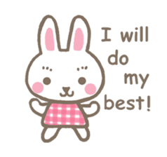 Pinky of rabbit  (English) sticker #6928615