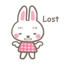 Pinky of rabbit  (English) sticker #6928619