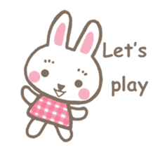 Pinky of rabbit  (English) sticker #6928623