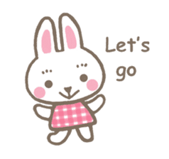 Pinky of rabbit  (English) sticker #6928624