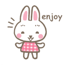 Pinky of rabbit  (English) sticker #6928626