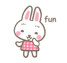 Pinky of rabbit  (English) sticker #6928627