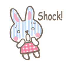 Pinky of rabbit  (English) sticker #6928629
