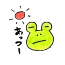 A frog and rabbit sticker #6928758