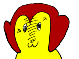 I am a Castella monkey sticker #6928862