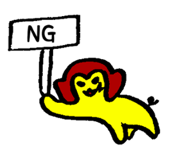 I am a Castella monkey sticker #6928864