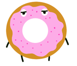 doughnut friends sticker #6928912
