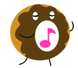 doughnut friends sticker #6928913