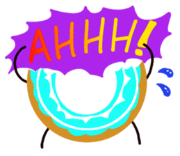 doughnut friends sticker #6928918