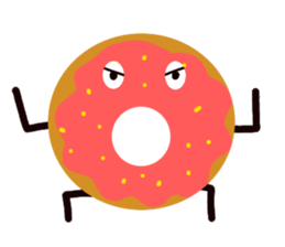 doughnut friends sticker #6928920