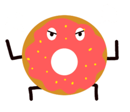 doughnut friends sticker #6928920
