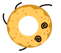doughnut friends sticker #6928923