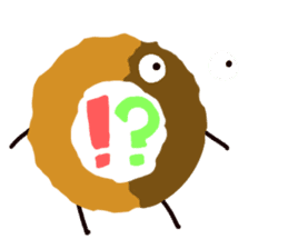 doughnut friends sticker #6928924