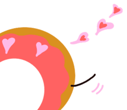 doughnut friends sticker #6928940