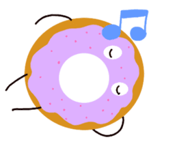 doughnut friends sticker #6928946