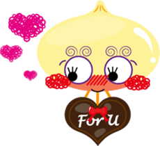 Bun Bun falls in love~ sticker #6929079