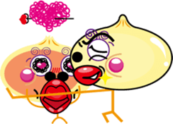 Bun Bun falls in love~ sticker #6929084