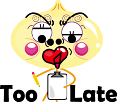 Bun Bun falls in love~ sticker #6929097