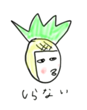 Mr. Mohawk Pineapple sticker #6929597