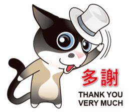 Snowshoe Cat Lumang III sticker #6929608
