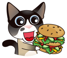 Snowshoe Cat Lumang III sticker #6929636