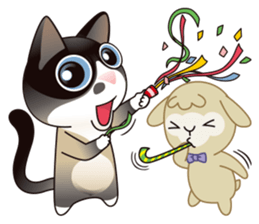 Snowshoe Cat Lumang III sticker #6929643