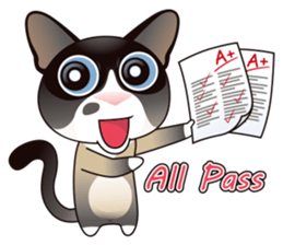 Snowshoe Cat Lumang III sticker #6929647