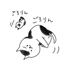 onomatopoeic cats sticker #6929791