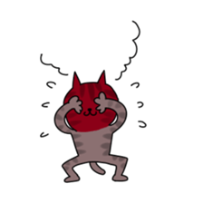 onomatopoeic cats sticker #6929802