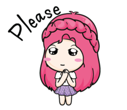 Pisces girl (EN) sticker #6930140